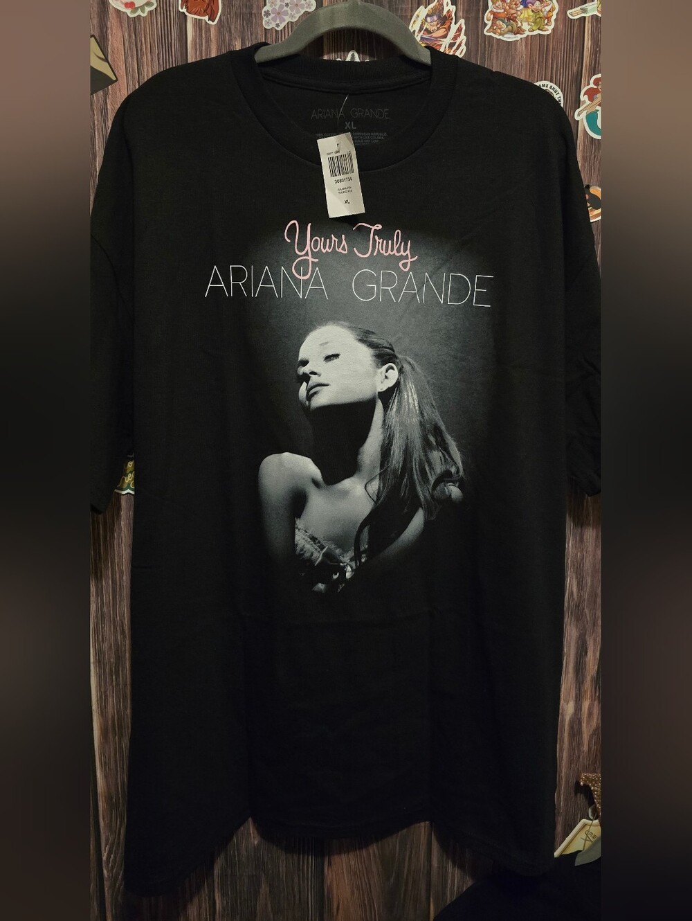 Ariana Grande Yours Truly Black Graphic Tee - Women's